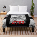ATEEZ Kpop Group Members Plush Blanket with RGB Color Design