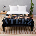 Ateez Plush Blanket - Unofficial Korean Pop Idol Merchandise