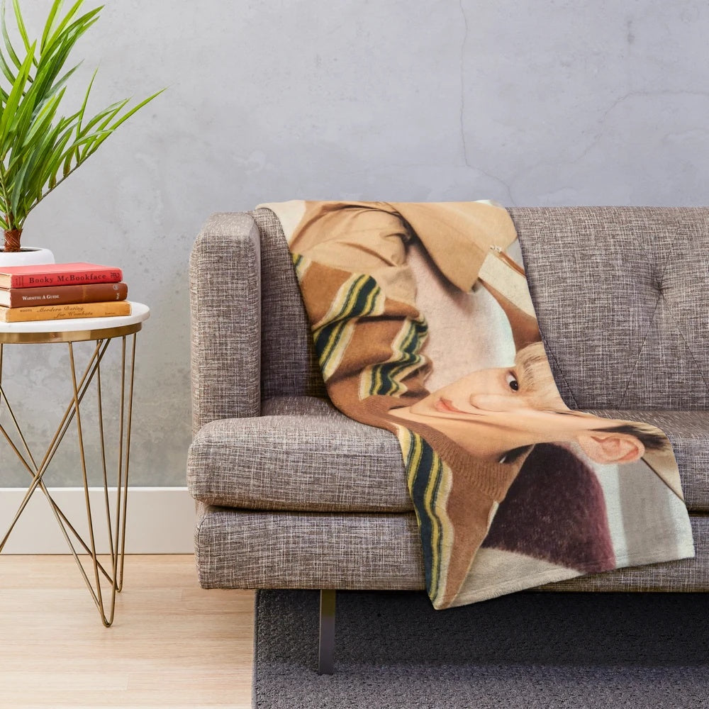 Ateez Yunho Plush Blanket