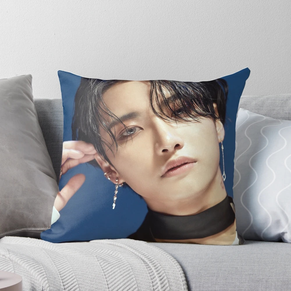 Ateez Seonghwa Pillow - Soft, Comfortable Kpop Merchandise