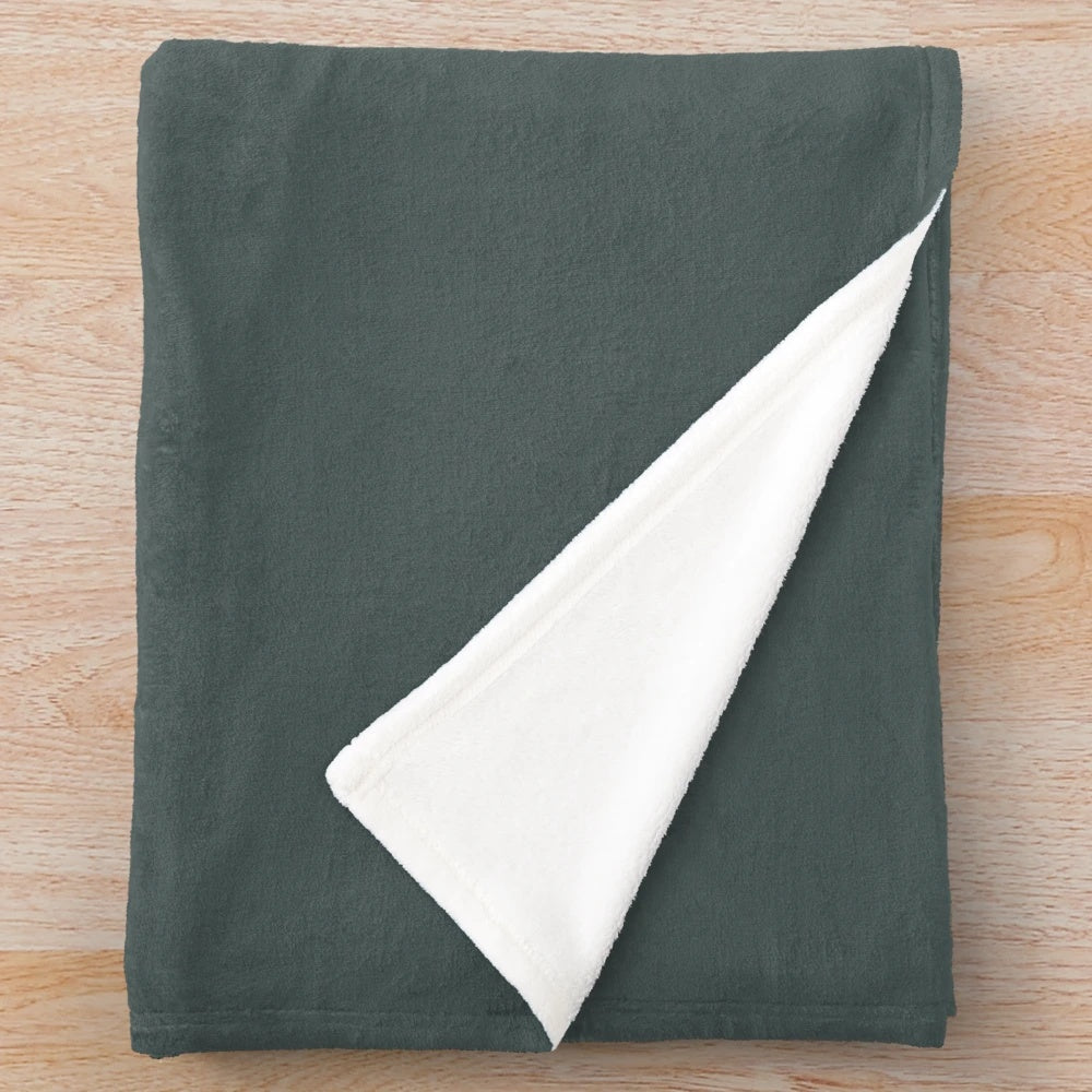 Atraxa-inspired plush blanket with Phyrexian design