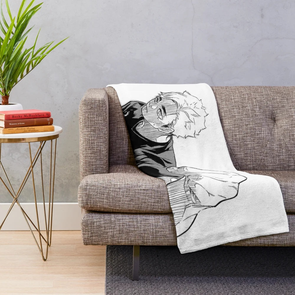 Atsumu Miya anime/manga inspired plush blanket