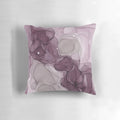 Aubergine-inspired abstract artwork featuring fluid, wispy alcohol ink textures in shades of purple and grey.