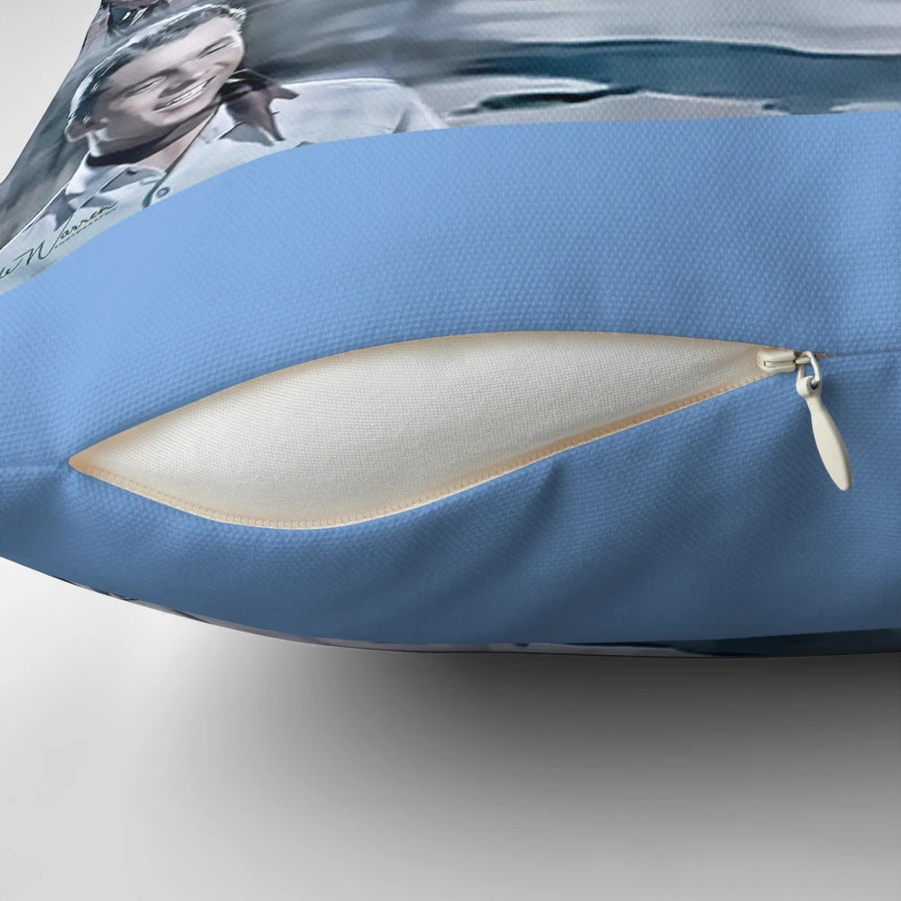 Audie Murphy Ride Clear of Diablo Commemorative Pillow