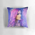 Audrey Descendants 3 Pillow with Pink and Purple Design