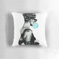 Audrey Hepburn Inspired Breakfast at Tiffany's Throw Pillow