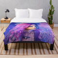 Cozy Audrey-inspired Descendants 3 plush blanket