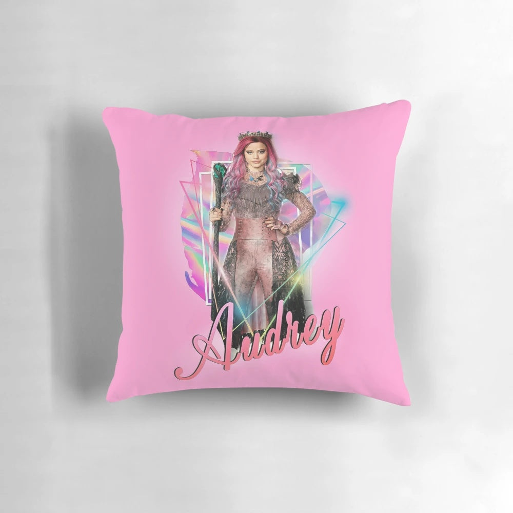 Audrey the Queen of Mean Descendants 3 Pillow with Dove Cameron's character Audrey