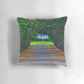 Augusta National Golf Club Pillow featuring the iconic course and autumn trees