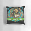 Augustiner Munich Lagerbier Hell Classic Pillow with German beer design