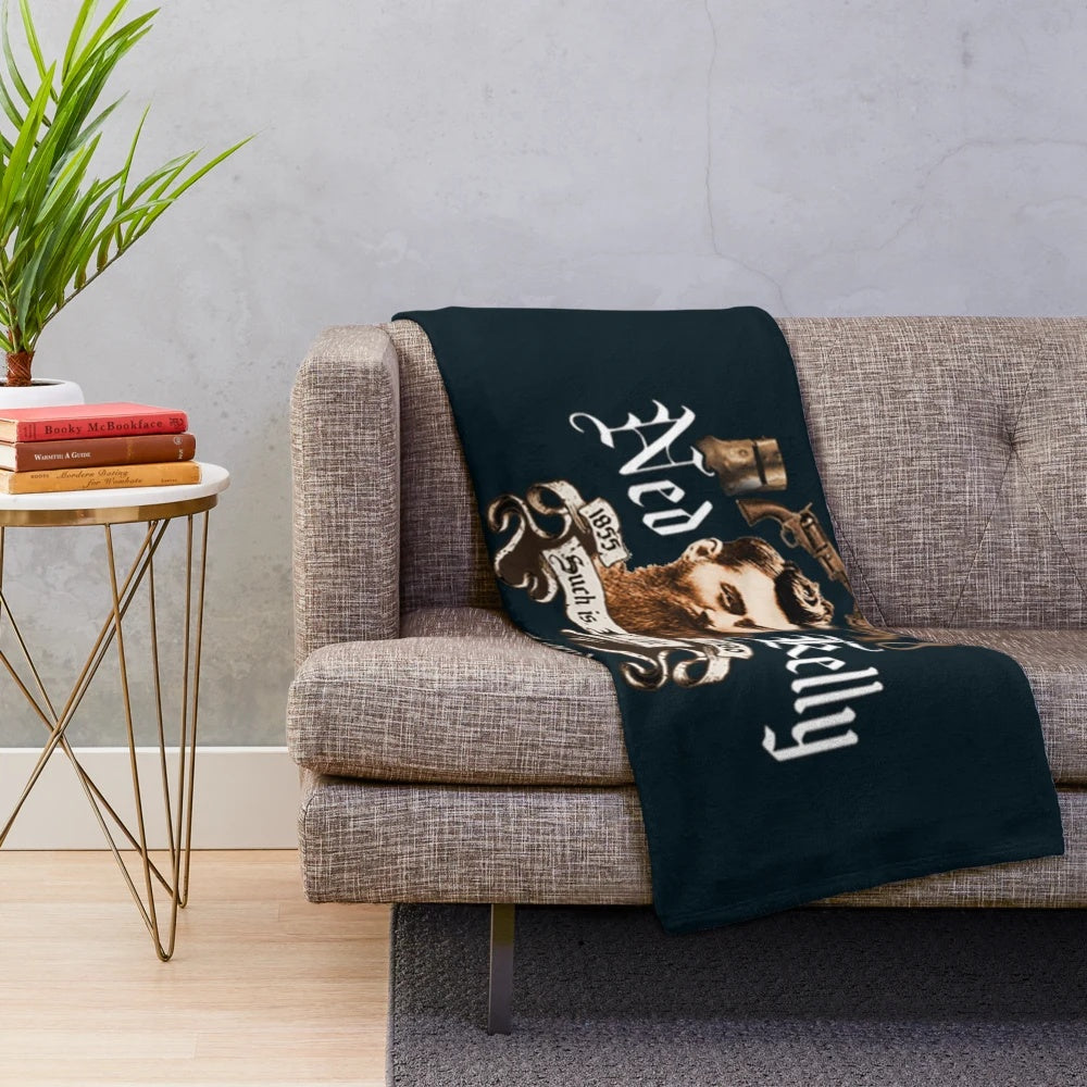 Ned Kelly Inspired Plush Blanket
