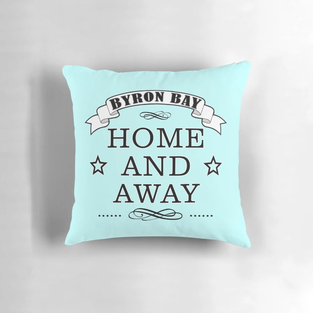 Cozy 'Home and Away' inspired pillow for your Australian-themed home decor