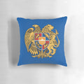Armenia Coat of Arms Pillow, featuring the national emblem of Armenia