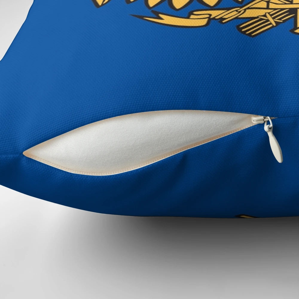 Armenia Coat of Arms Pillow, featuring the national emblem of Armenia