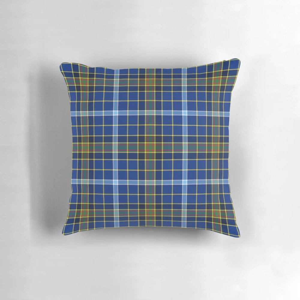 Clan Knox Tartan Pillow - Traditional Scottish Plaid Design