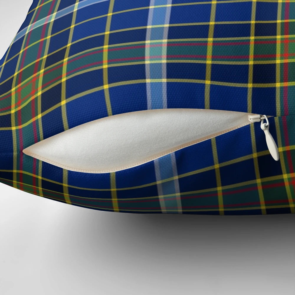 Clan Knox Tartan Pillow - Traditional Scottish Plaid Design