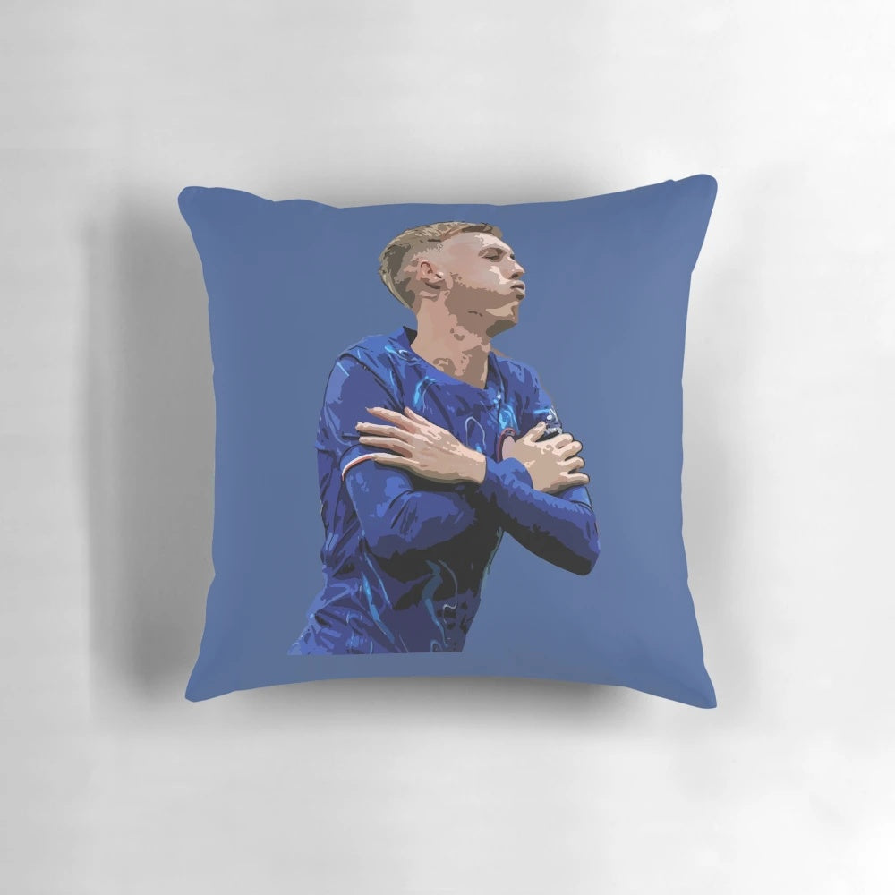 Cole Palmer Chelsea FC Football Pillow