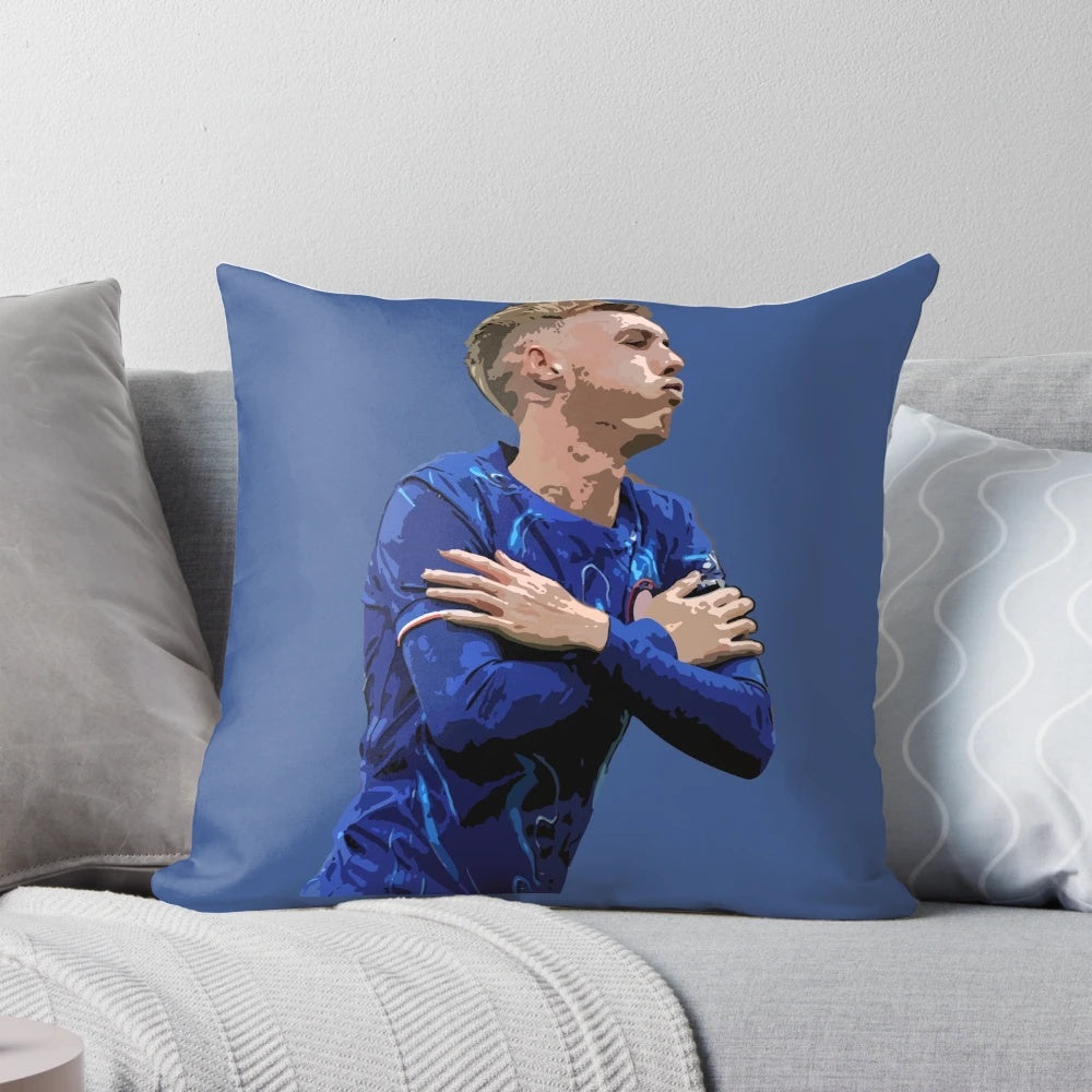 Cole Palmer Chelsea FC Football Pillow