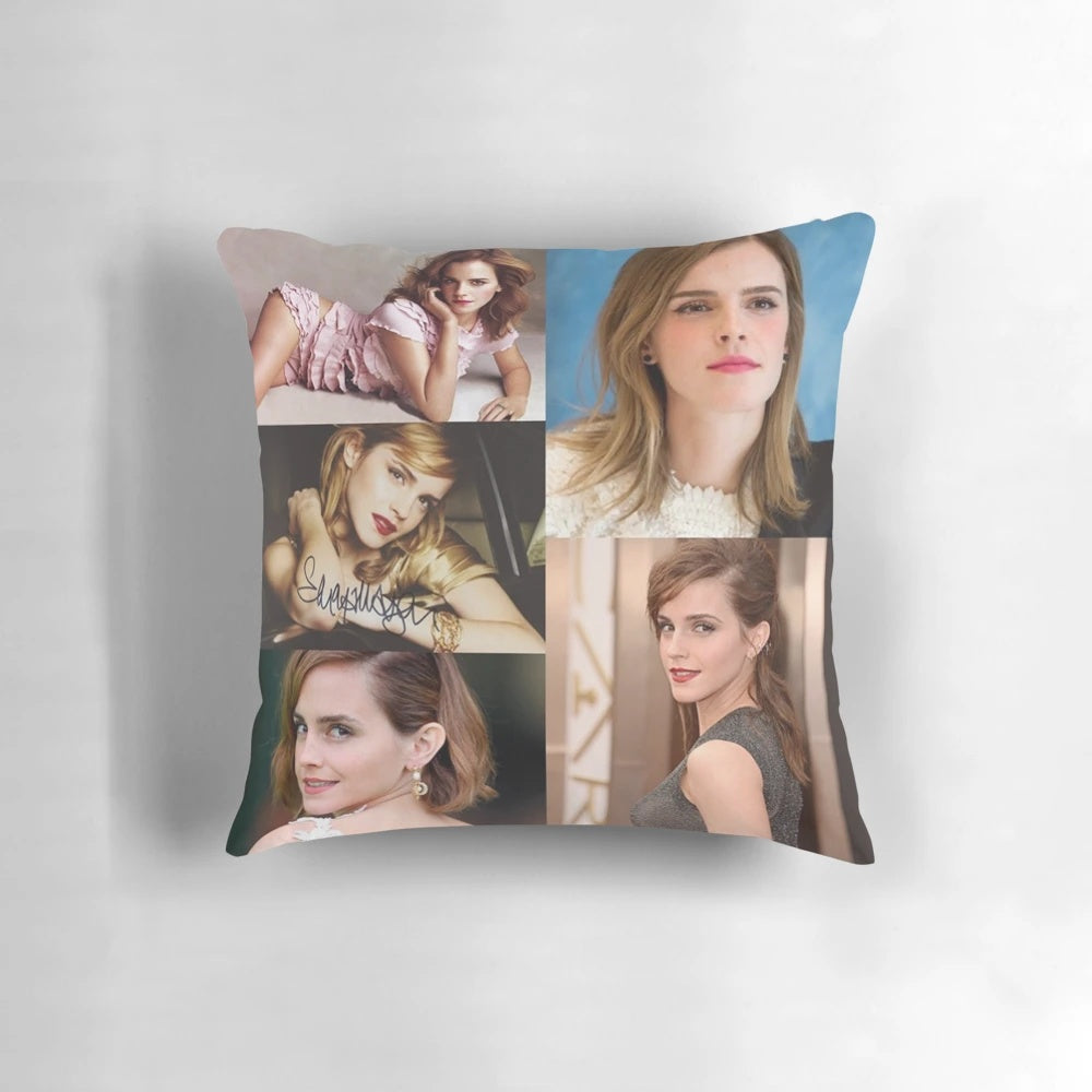 Emma Watson Autograph Pillow - Iconic Actress Memorabilia