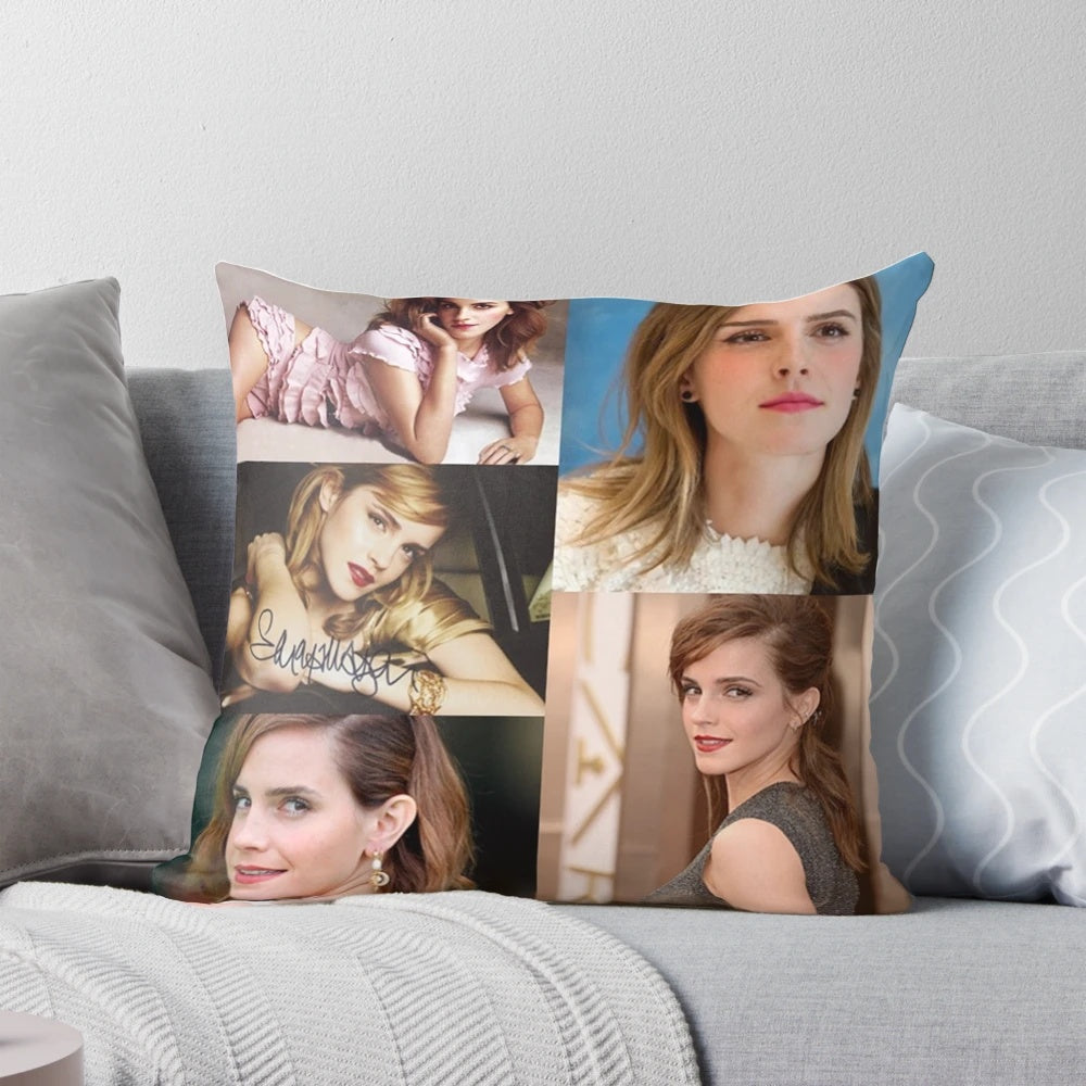Emma Watson Autograph Pillow - Iconic Actress Memorabilia