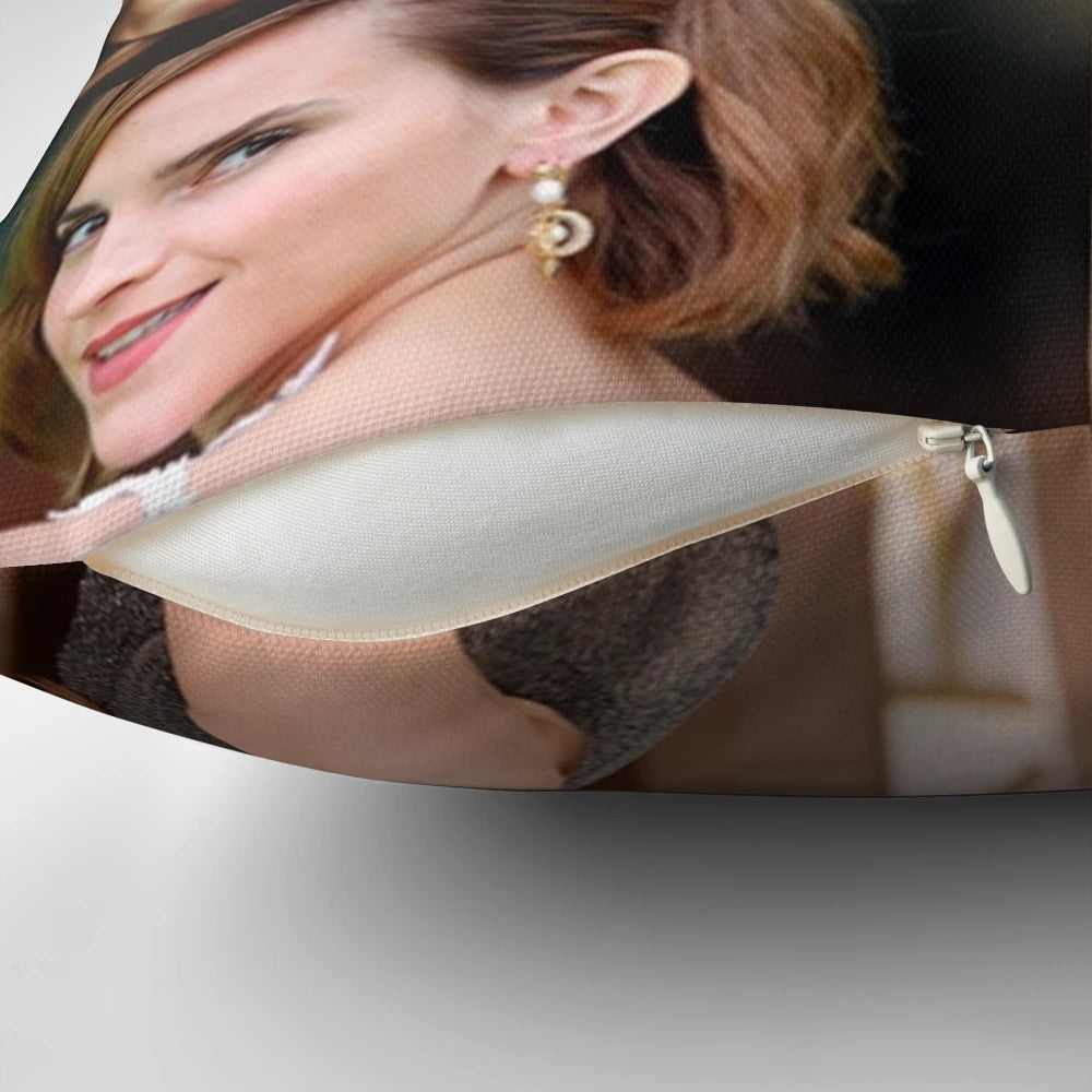 Emma Watson Autograph Pillow - Iconic Actress Memorabilia