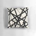 Pillow with authentic Eddie Van Halen stripes design, honoring the iconic Frankenstrat guitar.