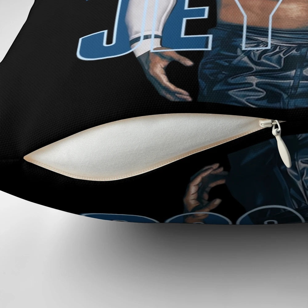 Soft and plush Jey Uso wrestler pillow for WWE fans