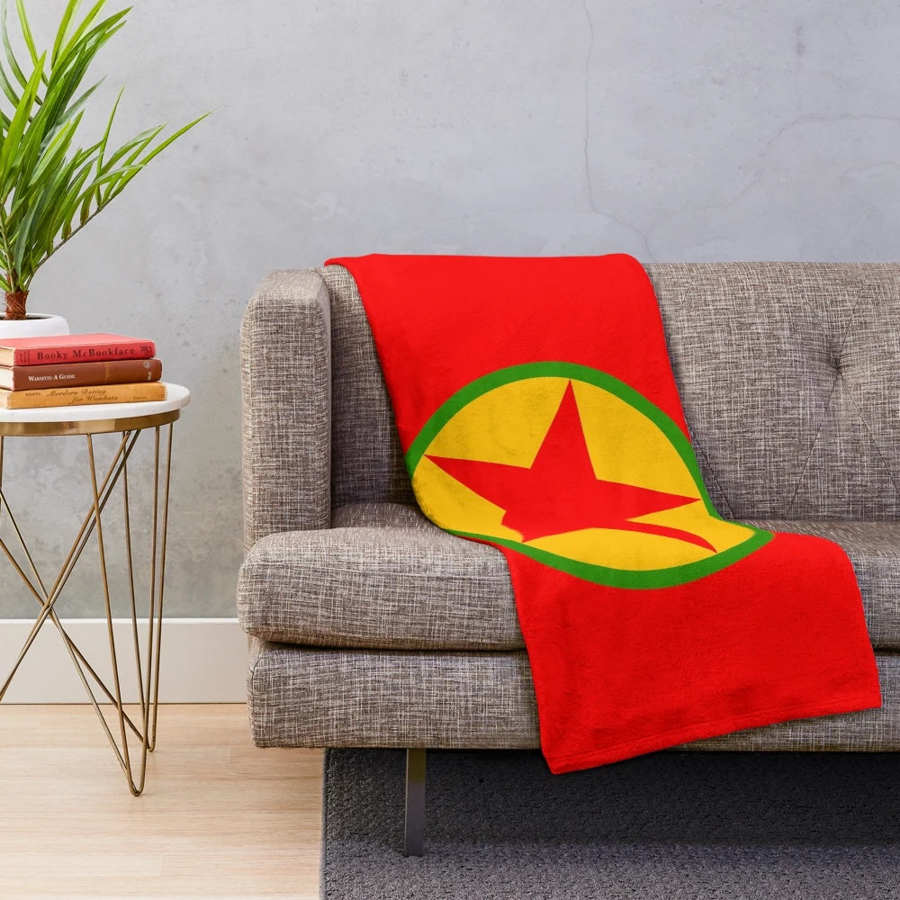 Kurdistan Workers' Party (PKK) revolutionary plush blanket