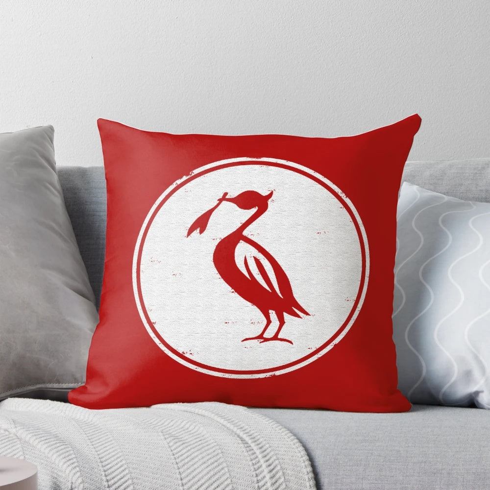 Retro Liverbird Liverpool FC Pillow