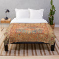16th century persian carpet print plush blanket