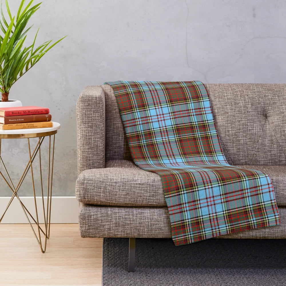 Clan Anderson Ancient Tartan Plush Blanket