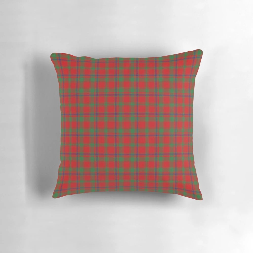 MACCOLL (McColl) tartan pattern printed on a soft, plush pillow