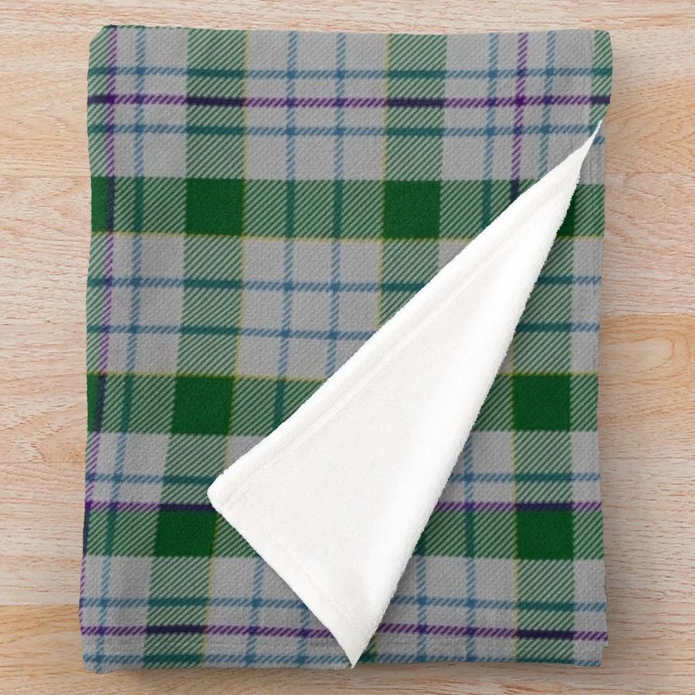 Milne Tartan Plush Blanket - Cozy Scottish Clan Throw