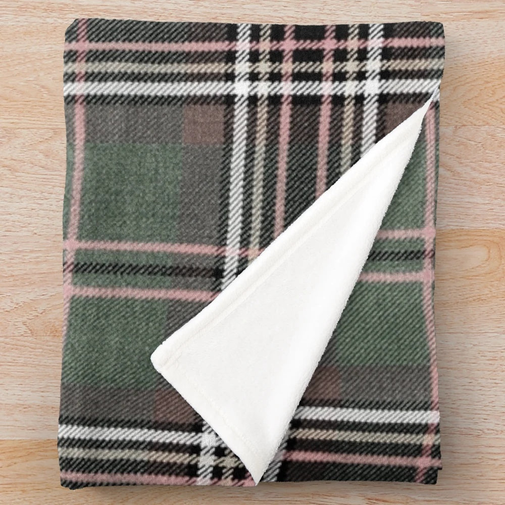 Murphy Tartan Weathered Plush Blanket