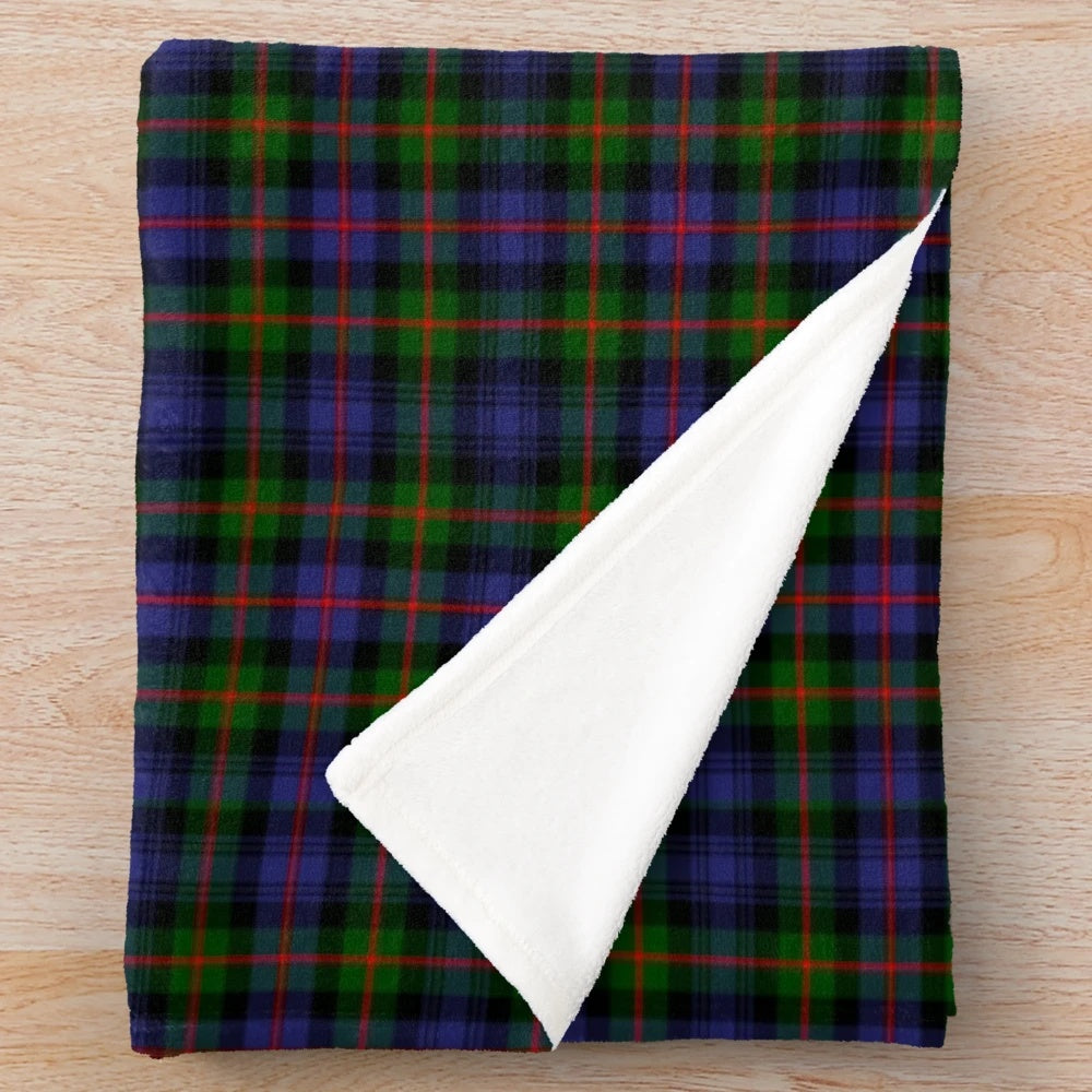 Murray of Atholl Tartan Plush Blanket