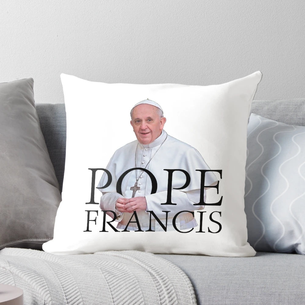 Pope Francis Pillow - Soft, High-Quality Decorative Cushion
