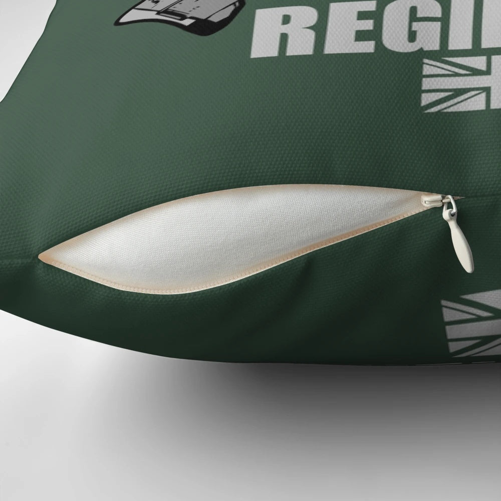 RAF Regiment Pillow with Regimental Crest and Insignia