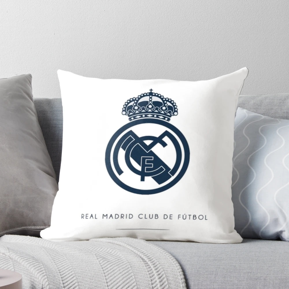 Real Madrid Football Club Pillow - Soft, Comfortable Sports Memorabilia