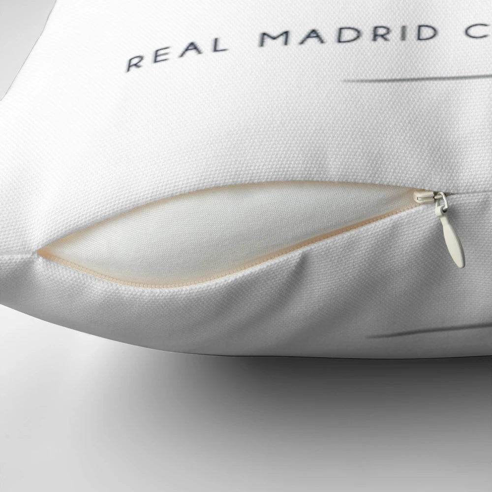 Real Madrid Football Club Pillow - Soft, Comfortable Sports Memorabilia