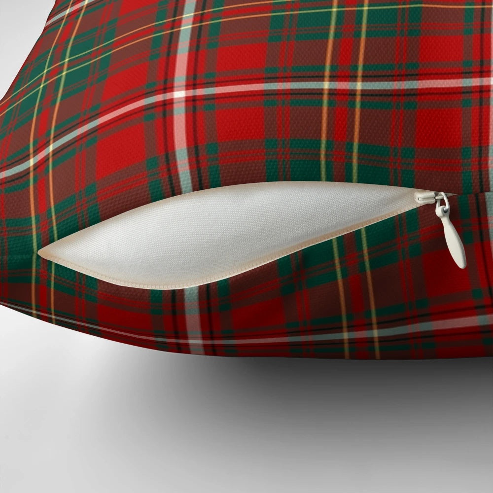 Clan Hay Tartan Pillow - Plush, Cozy Accent for Your Home