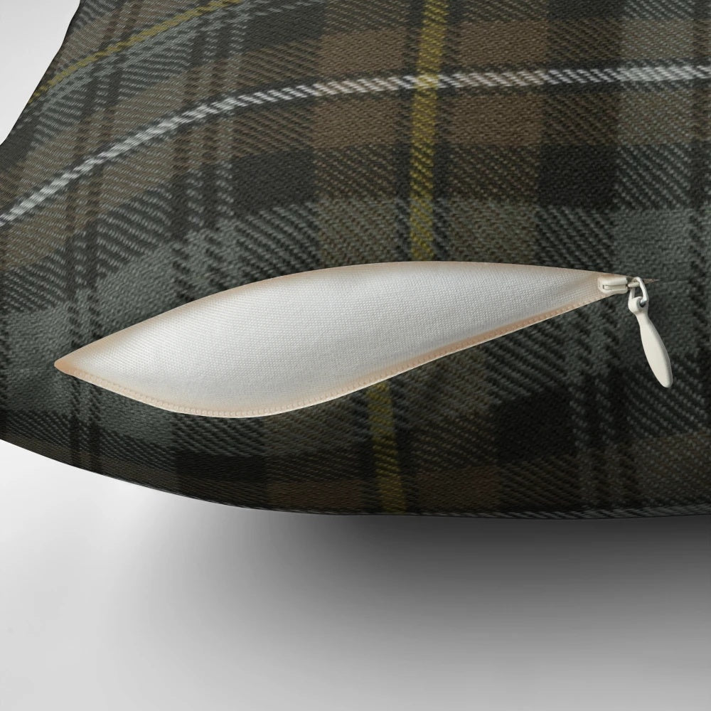Campbell Argyll Weathered Scottish Clan Tartan Pillow