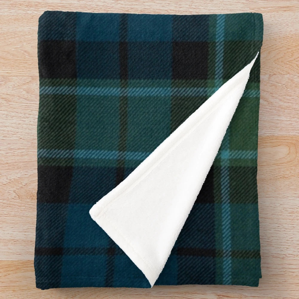 Graham of Menteith Scottish Tartan Plush Blanket