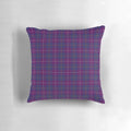 Vibrant Scottish tartan 'Pride of Glencoe' pattern pillow for cozy and stylish home decor