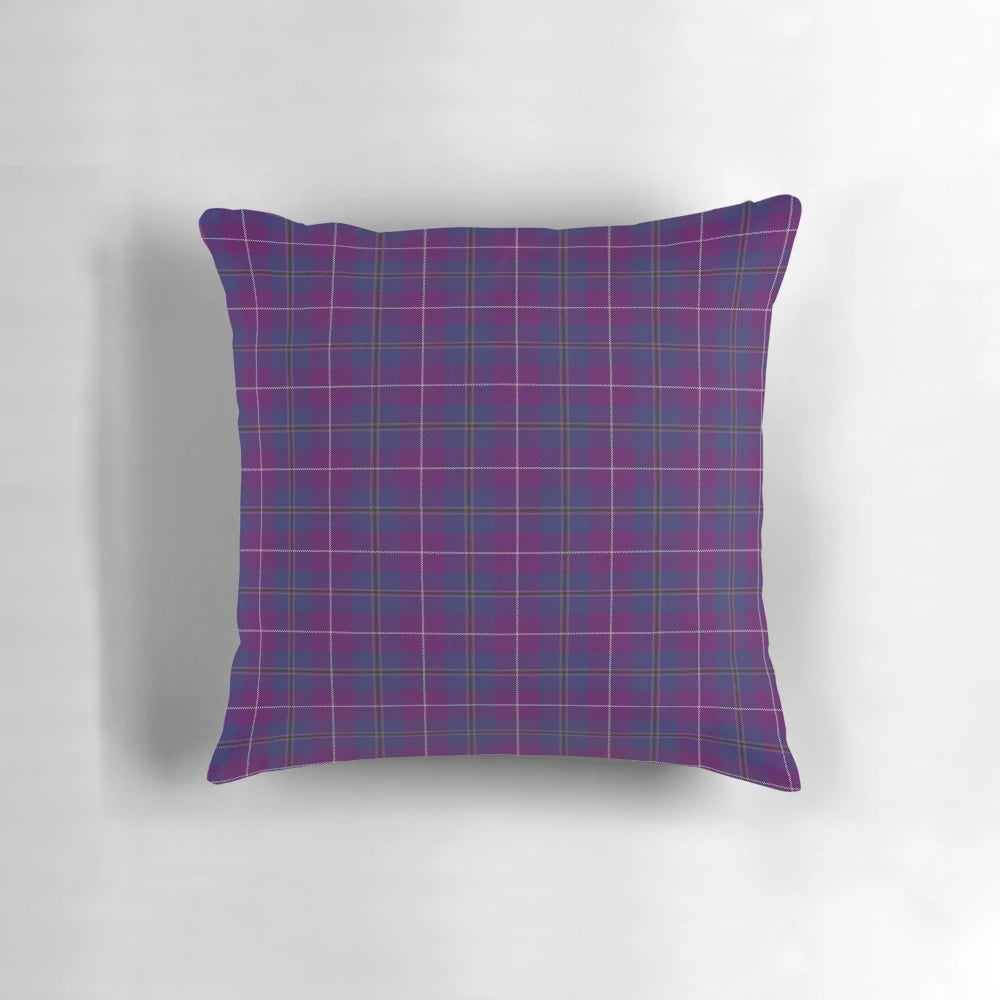 Vibrant Scottish tartan 'Pride of Glencoe' pattern pillow for cozy and stylish home decor