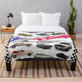Ford Mustang Plush Blanket for Car Enthusiasts