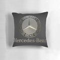 Comfortable pillow with a mercedes benz amg-inspired design for car enthusiasts