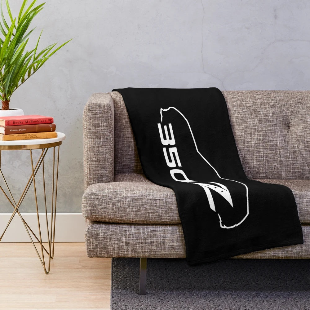 Nissan 350z plush blanket for car enthusiasts
