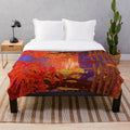 Autumn Forest Plush Blanket