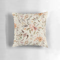 Delilah (autumn) Pillow - Watercolor floral design with dark florals and romantic vintage style
