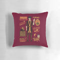 Decorative pillow featuring the character Zuko from the anime series Avatar: The Last Airbender